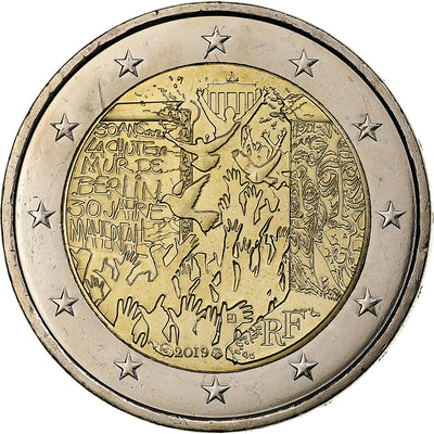 Francia, 
            
               2 Euro, 
            
               30th Anniversary