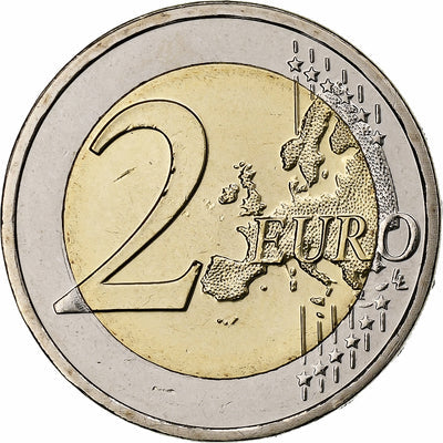 Luxemburgo, 
            
               2 Euro, 
            
               50th Anniversary - Accession of Grand-Duc Jean