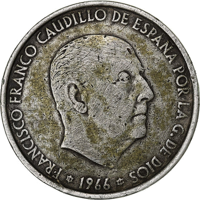 España, 
            
               100 Pesetas, 
            
               1966