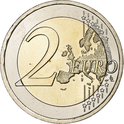 Austria, 
            
               2 Euro, 
            
               10 Years of Euros Cash