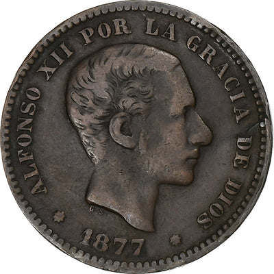 España, 
            
               Alfonso XII, 
            
               5 Centimos