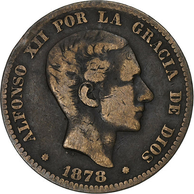 España, 
            
               Alfonso XII, 
            
               10 Centimos