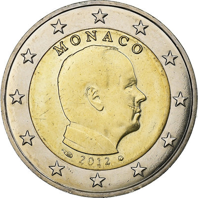 Mónaco, 
            
               2 Euro, 
            
               Albert II