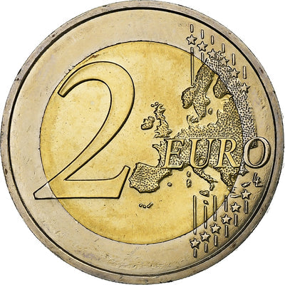 Mónaco, 
            
               2 Euro, 
            
               Albert II