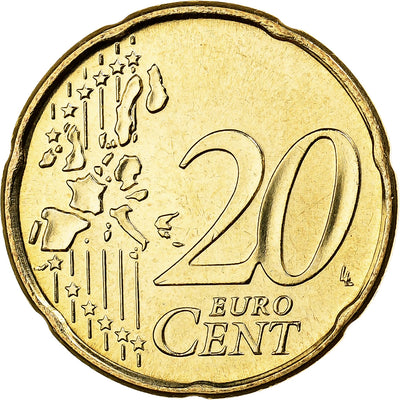 Portugal, 
            
               20 Centimes, 
            
               2002