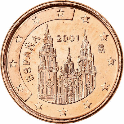 España, 
            
               Centime, 
            
               Burgos cathedral