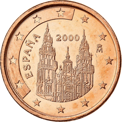 España, 
            
               5 Centimes, 
            
               Burgos cathedral