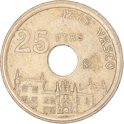 Moneda, 
            
               España, 
            
               25 Pesetas