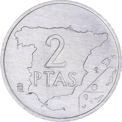 Moneda, 
            
               España, 
            
               2 Pesetas