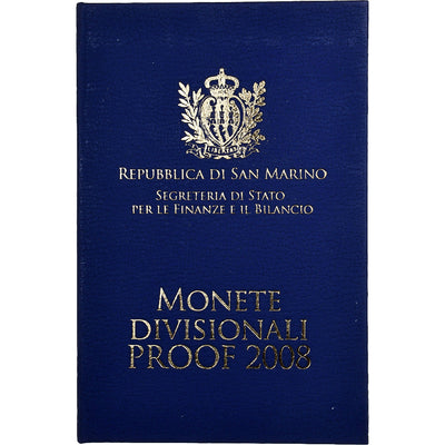 San Marino, 
            
               Set 1 ct. - 2 Euro, 
            
               Prueba