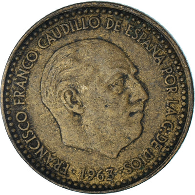 Moneda, 
            
               España, 
            
               1 Peseta