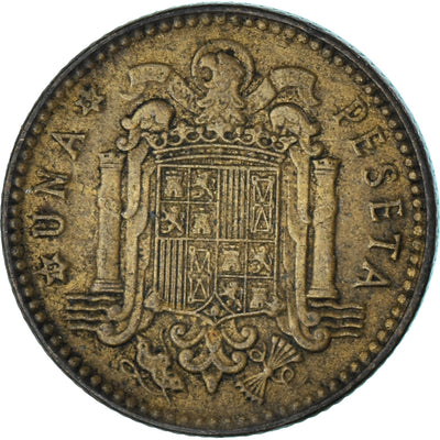 Moneda, 
            
               España, 
            
               1 Peseta