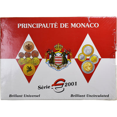 Mónaco, 
            
               Rainier III, 
            
               Set 1 ct. - 2 Euro