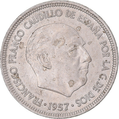 España, 
            
               5 Pesetas, 
            
               1970