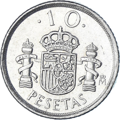 Moneda, 
            
               España, 
            
               10 Pesetas