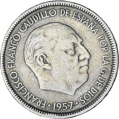 España, 
            
               25 Pesetas, 
            
               1962