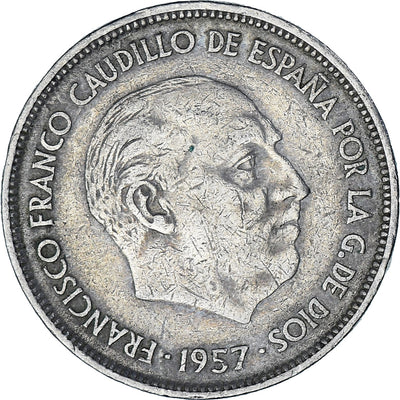 España, 
            
               25 Pesetas, 
            
               1967