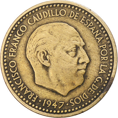 España, 
            
               Peseta, 
            
               1949