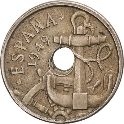 España, 
            
               50 Centimos, 
            
               1956