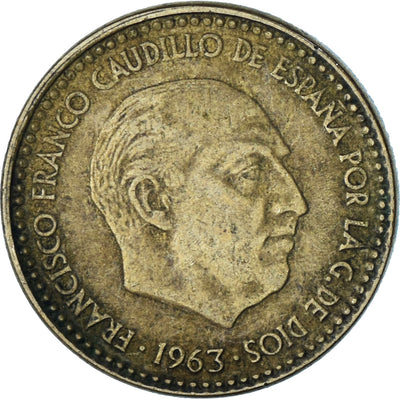 España, 
            
               1 Peseta, 
            
               1963