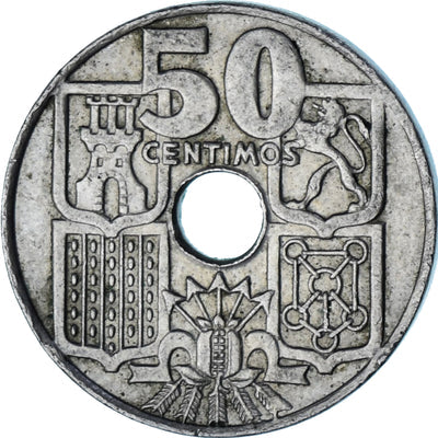 España, 
            
               50 Centimos, 
            
               1962