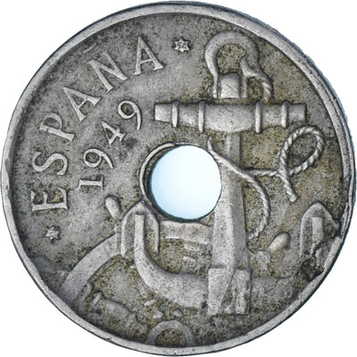 España, 
            
               50 Centimos, 
            
               1954