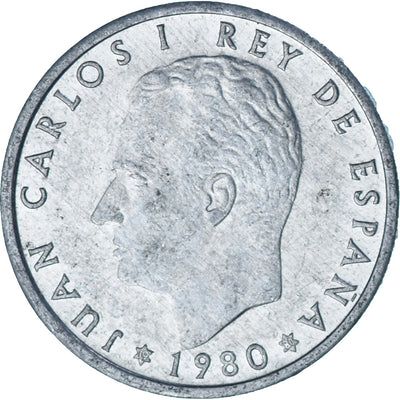 España, 
            
               50 Centimos, 
            
               1980