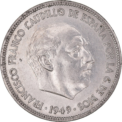 Moneda, 
            
               España, 
            
               5 Pesetas