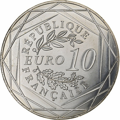 Francia, 
            
               10 Euro, 
            
               Jacques Chirac