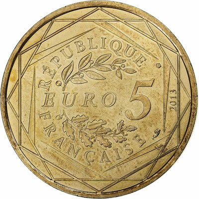 Francia, 
            
               5 Euro, 
            
               2013