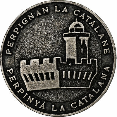 Francia, 
            
               Ecu, 
            
               Perpignan la catalane