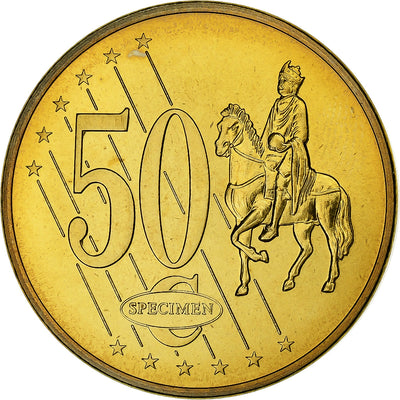 Eslovenia, 
            
               50 Euro Cent, 
            
               Essai-Trial