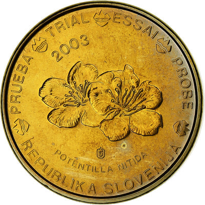 Eslovenia, 
            
               10 Euro Cent, 
            
               unofficial private coin