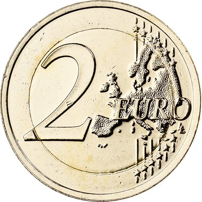 Lituania, 
            
               2 Euro, 
            
               Fantaisy coinage .Dorée