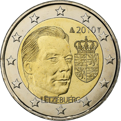 Luxemburgo, 
            
               2 Euro, 
            
               Grand-Duc Henri