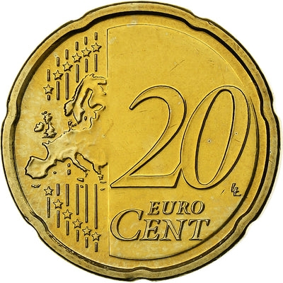 Luxemburgo, 
            
               20 Euro Cent, 
            
               2010