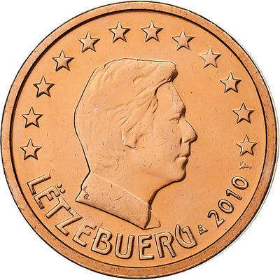 Luxemburgo, 
            
               2 Euro Cent, 
            
               2010