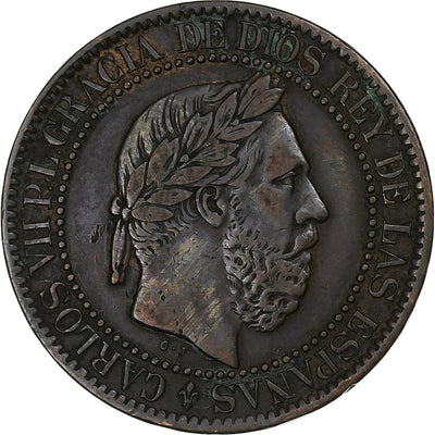 España, 
            
               Carlos VII, 
            
               10 Centimos