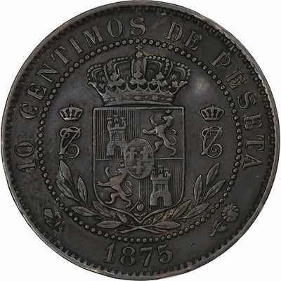 España, 
            
               Carlos VII, 
            
               10 Centimos