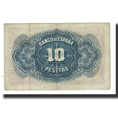 Billete, 
            
               10 Pesetas, 
            
               1935