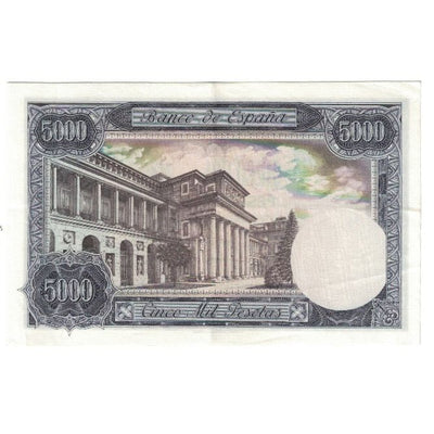 Billete, 
            
               5000 Pesetas, 
            
               1976