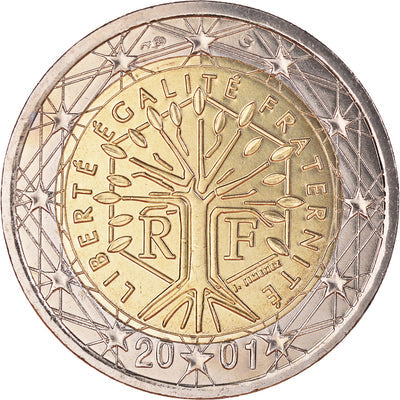 Francia, 
            
               2 Euro, 
            
               2001