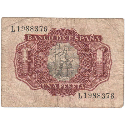 1 Peseta, 
            
               España, 
            
               1953-07-22