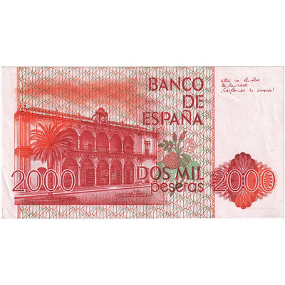 2000 Pesetas, 
            
               1980, 
            
               España