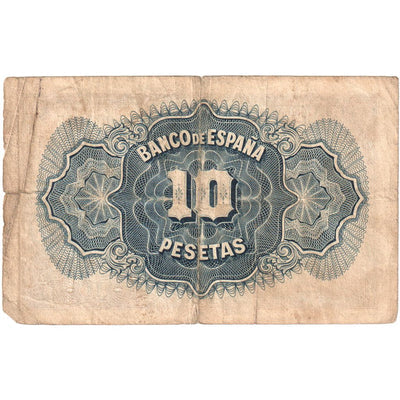 España, 
            
               10 Pesetas, 
            
               RC