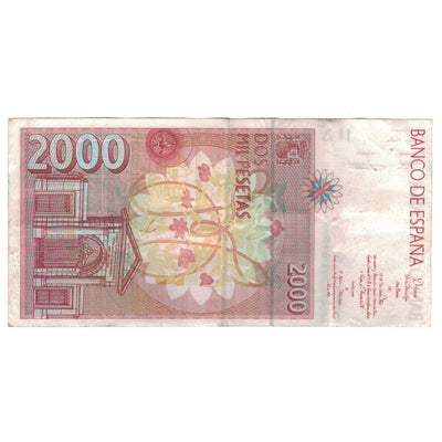 Billete, 
            
               2000 Pesetas, 
            
               1992