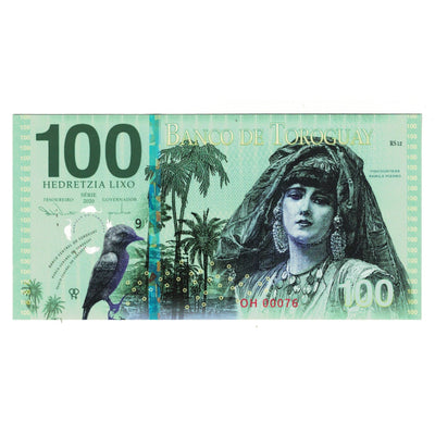 Billete, 
            
               Tourist Banknote, 
            
               2020