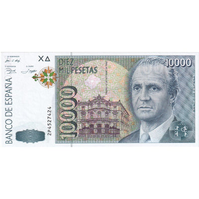 España, 
            
               10, 
            
              000 Pesetas