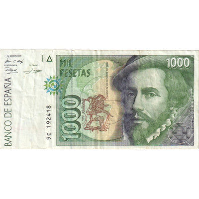 España, 
            
               1000 Pesetas, 
            
               MBC