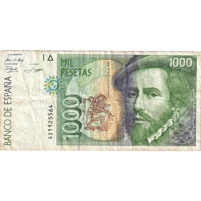 España, 
            
               1000 Pesetas, 
            
               BC+